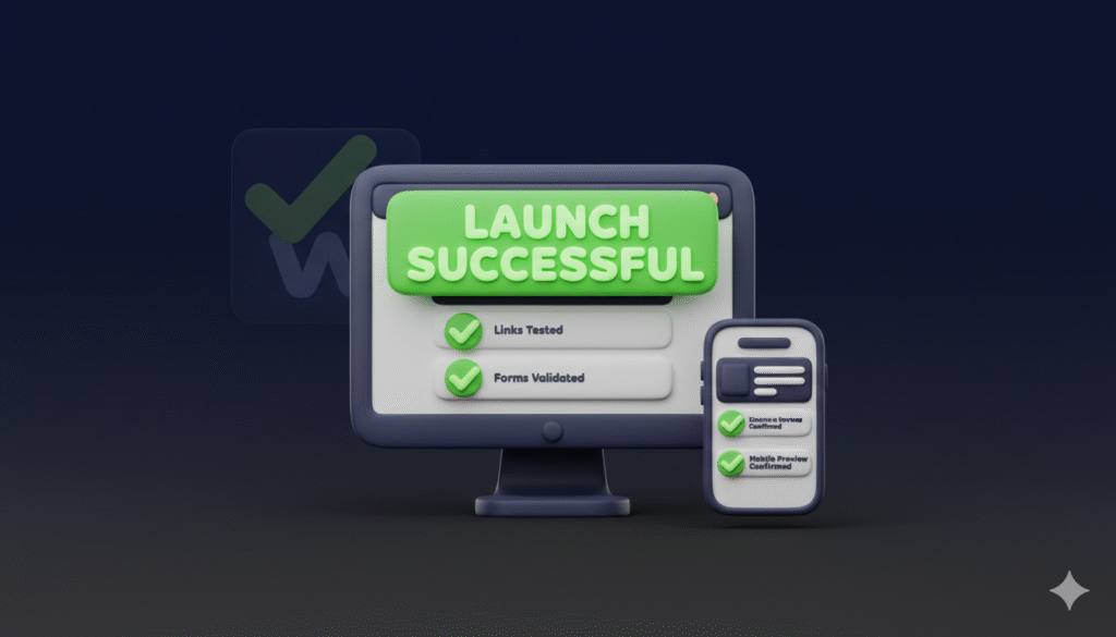 Final Steps for a Successful Launch