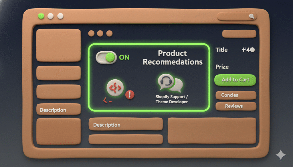 Summary of steps to fix disappearing recommendations